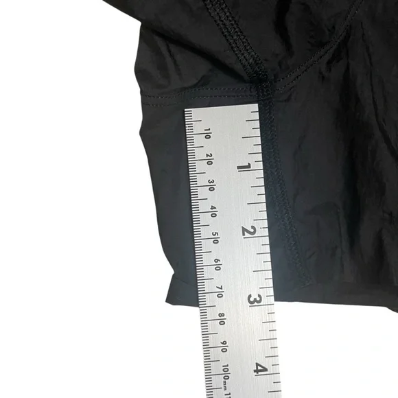 Lululemon Athletica Jet Black Athletic Running Shorts - Picture 10 of 12